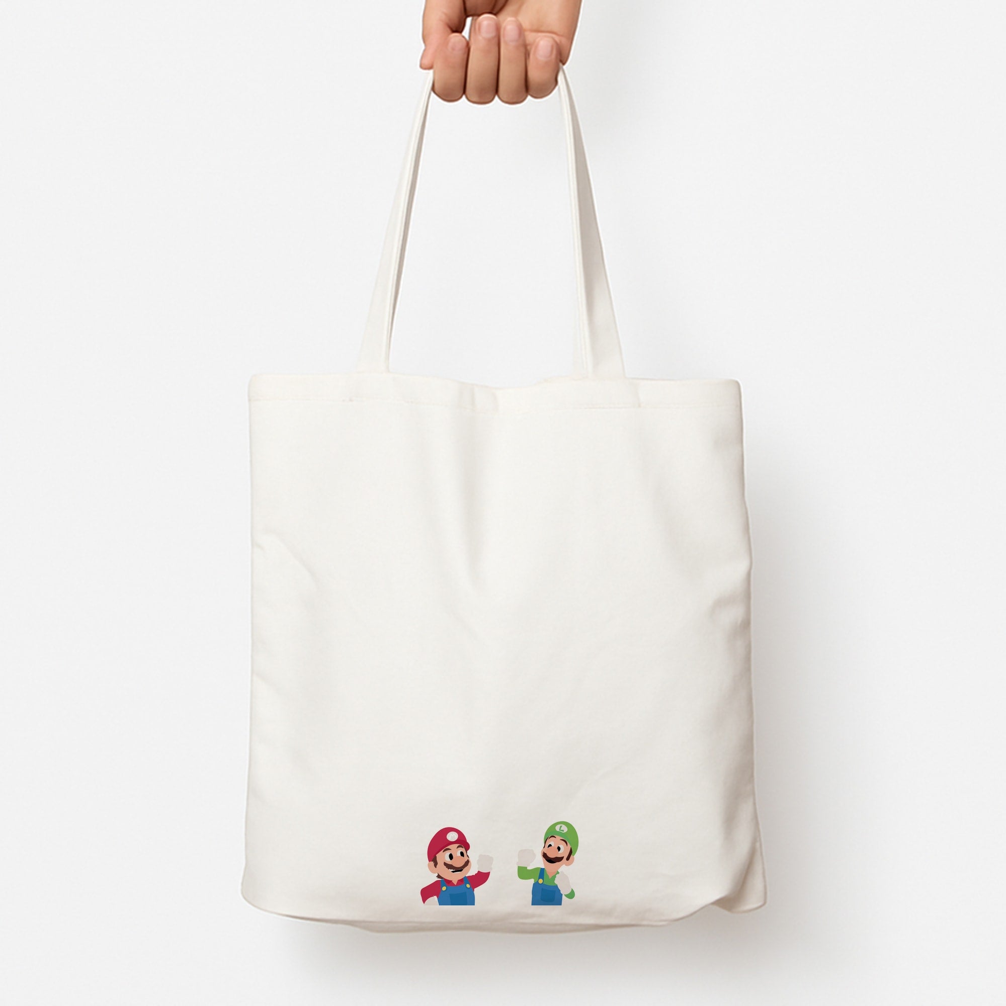 Mario And Luigi Tote Bag