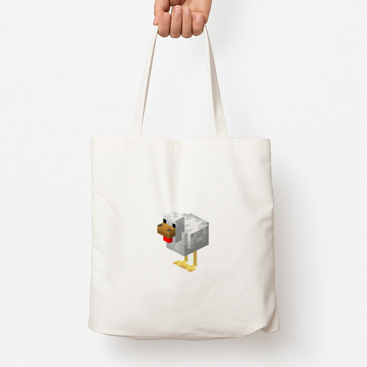 Mining Chicken Tote Bag