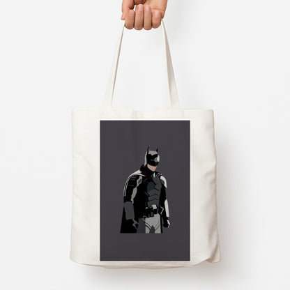 Black Bat Superhero Tote Bag