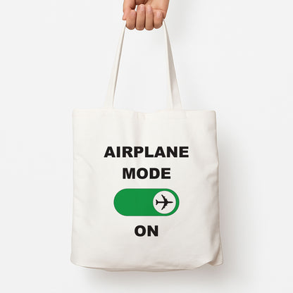 Airplane Mode On - Travel Tote Bag