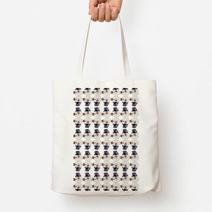 Pattern - Snowman Tote Bag