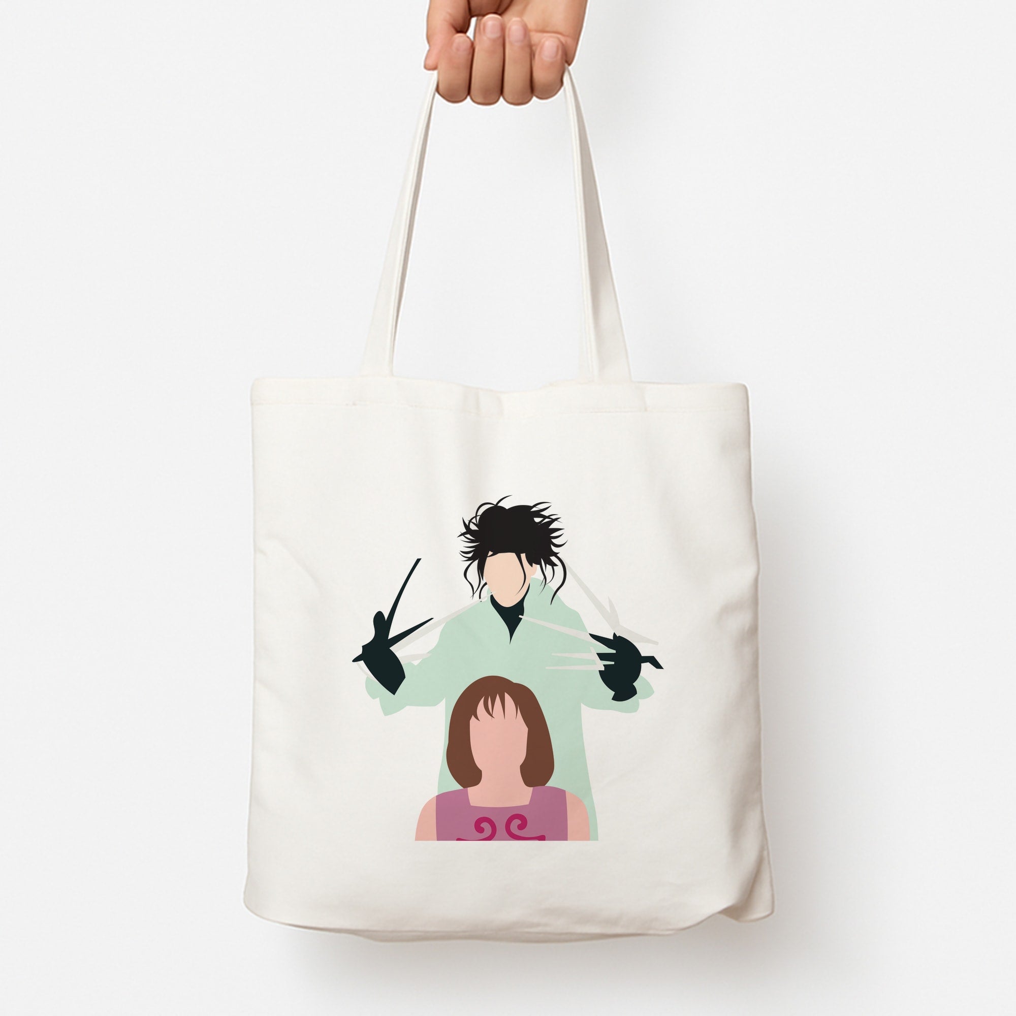 Standing - Scissorhands Tote Bag