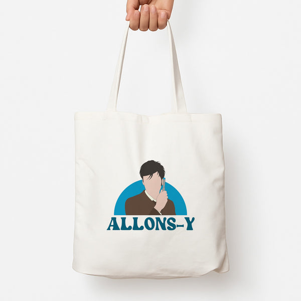 Allons-y Tote Bag
