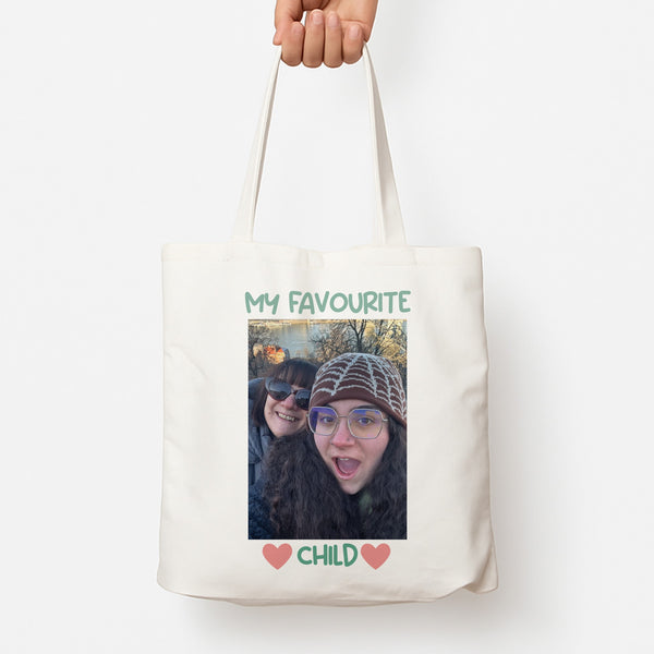My Favourite Child - Personalised Mother's Day Tote Bag
