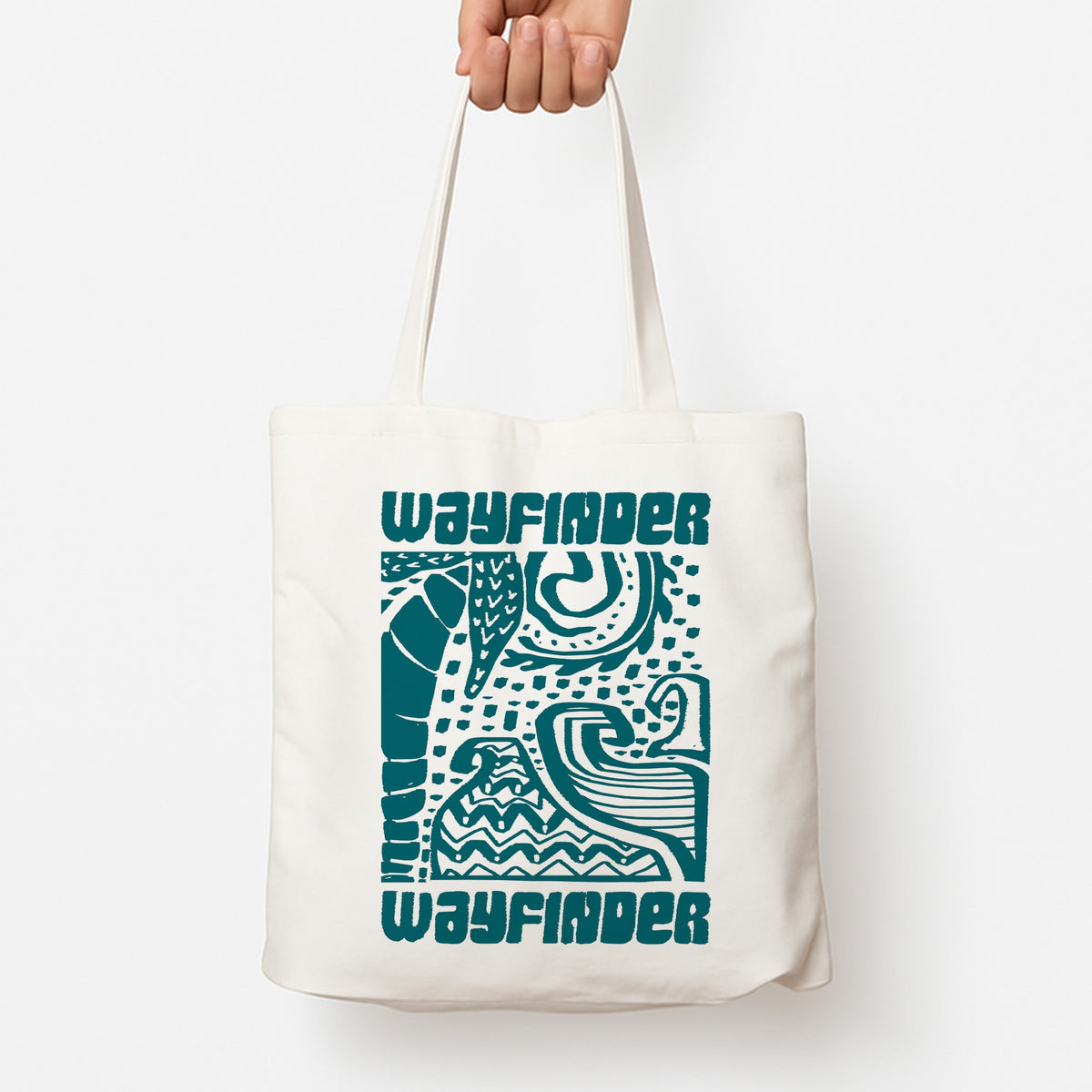 Wayfinder Print Tote Bag