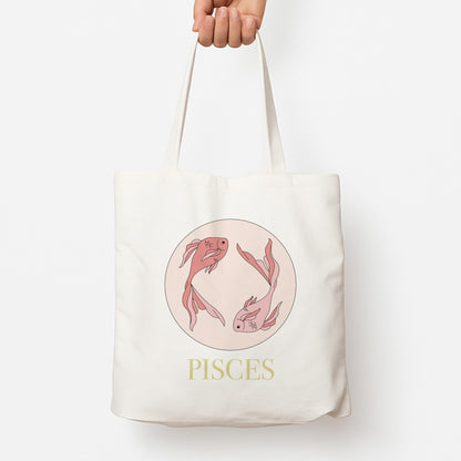 Pisces - Tarot Cards Tote Bag