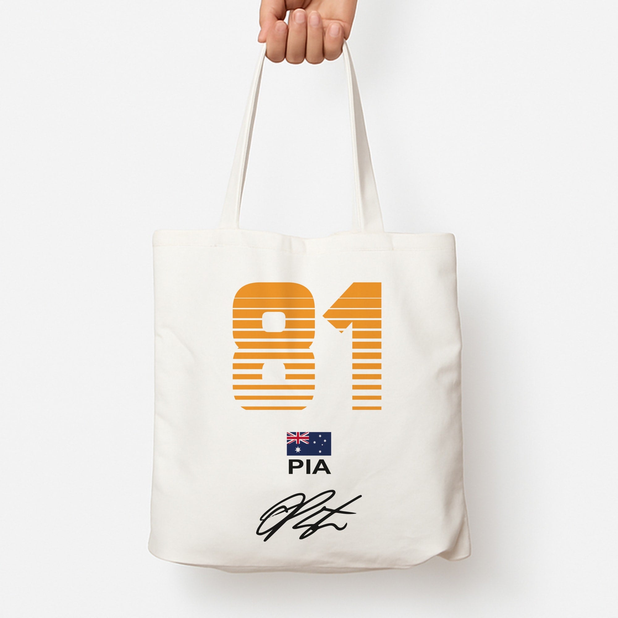 Piastri - F1 Tote Bag