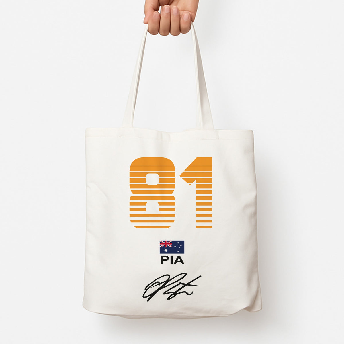 Piastri - F1 Tote Bag