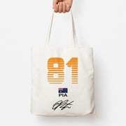 Piastri - F1 Tote Bag 1