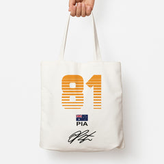 Piastri - F1 Tote Bag