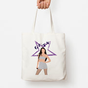 Dark Purple Olivia Tote Bag 1