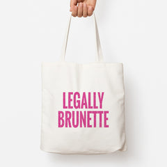 Legally Brunette Tote Bag