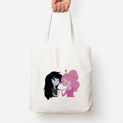 Marceline And Bubblegum Tote Bag