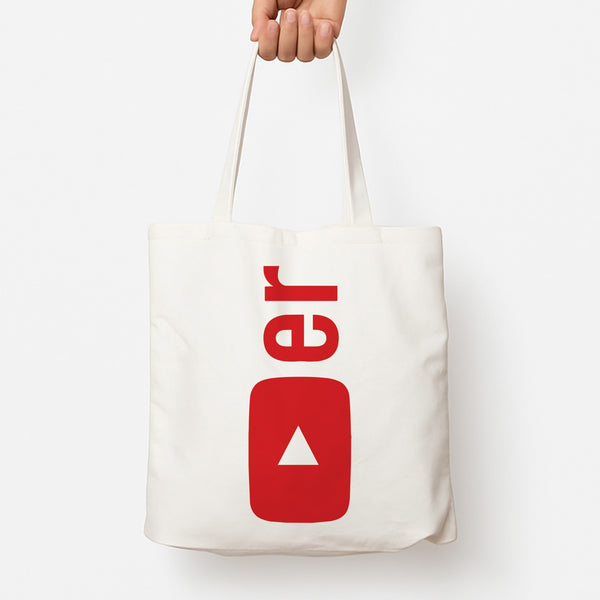 YouTuber Tote Bag