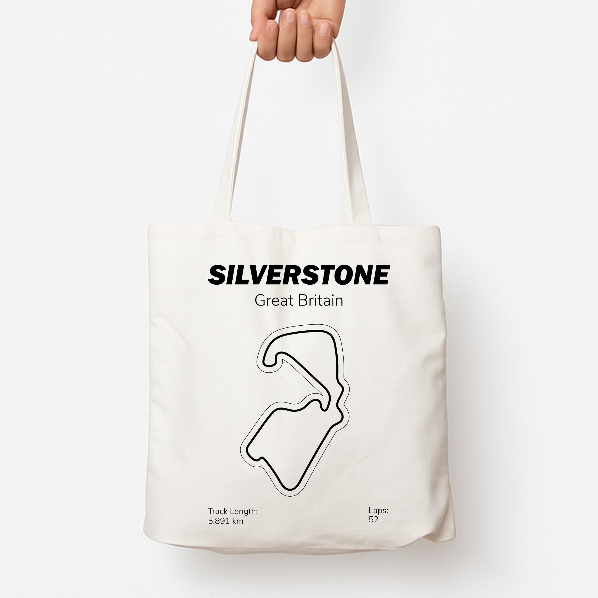 Silverstone Circuit Tote Bag
