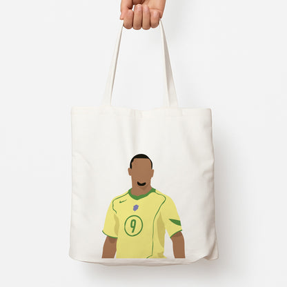 R9 Ronaldo - Football Tote Bag
