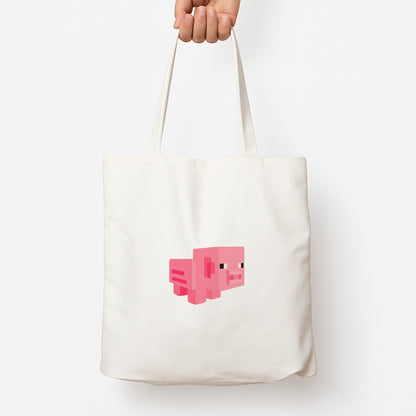 Mining Pig Tote Bag