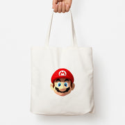 Mario Face - Mario Tote Bag 1