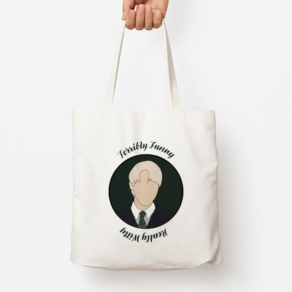 Terribly Funny, Really Witty Draco Malfoy Tote Bag