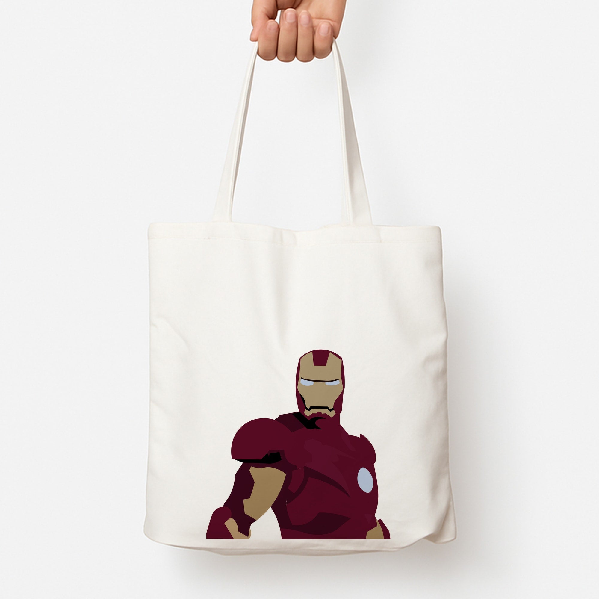 Iron man mask Tote Bag