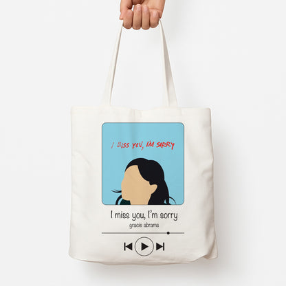 I Miss You - Abrams Tote Bag