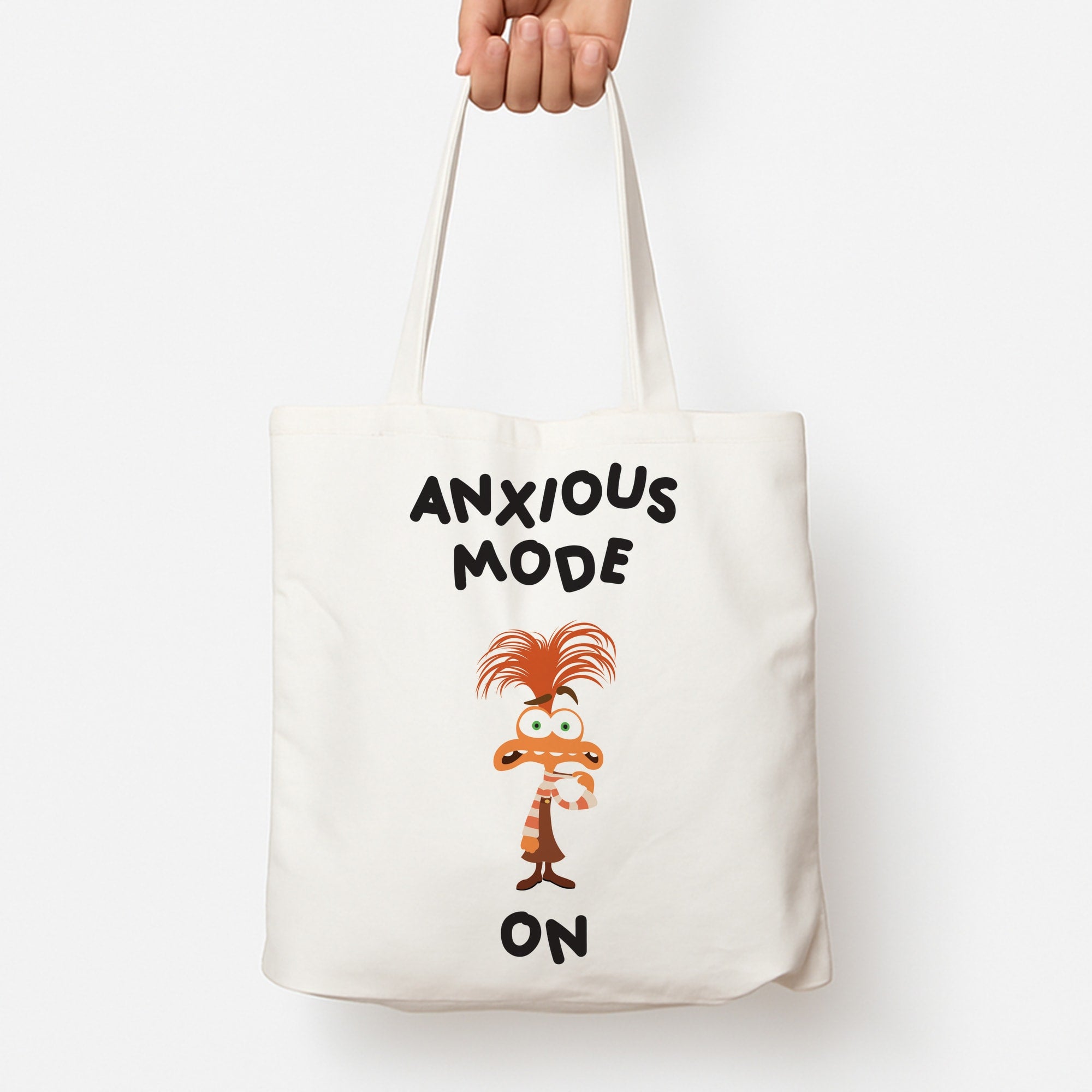 Anxious Mode On - Inside Out Tote Bag
