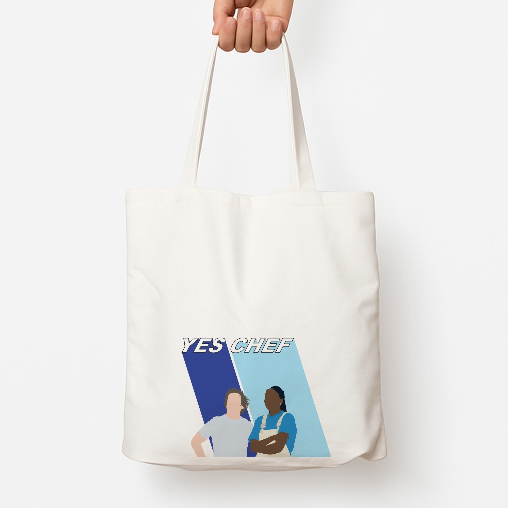 Yes Chef Blue Tote Bag