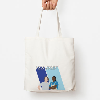 Yes Chef Blue Tote Bag