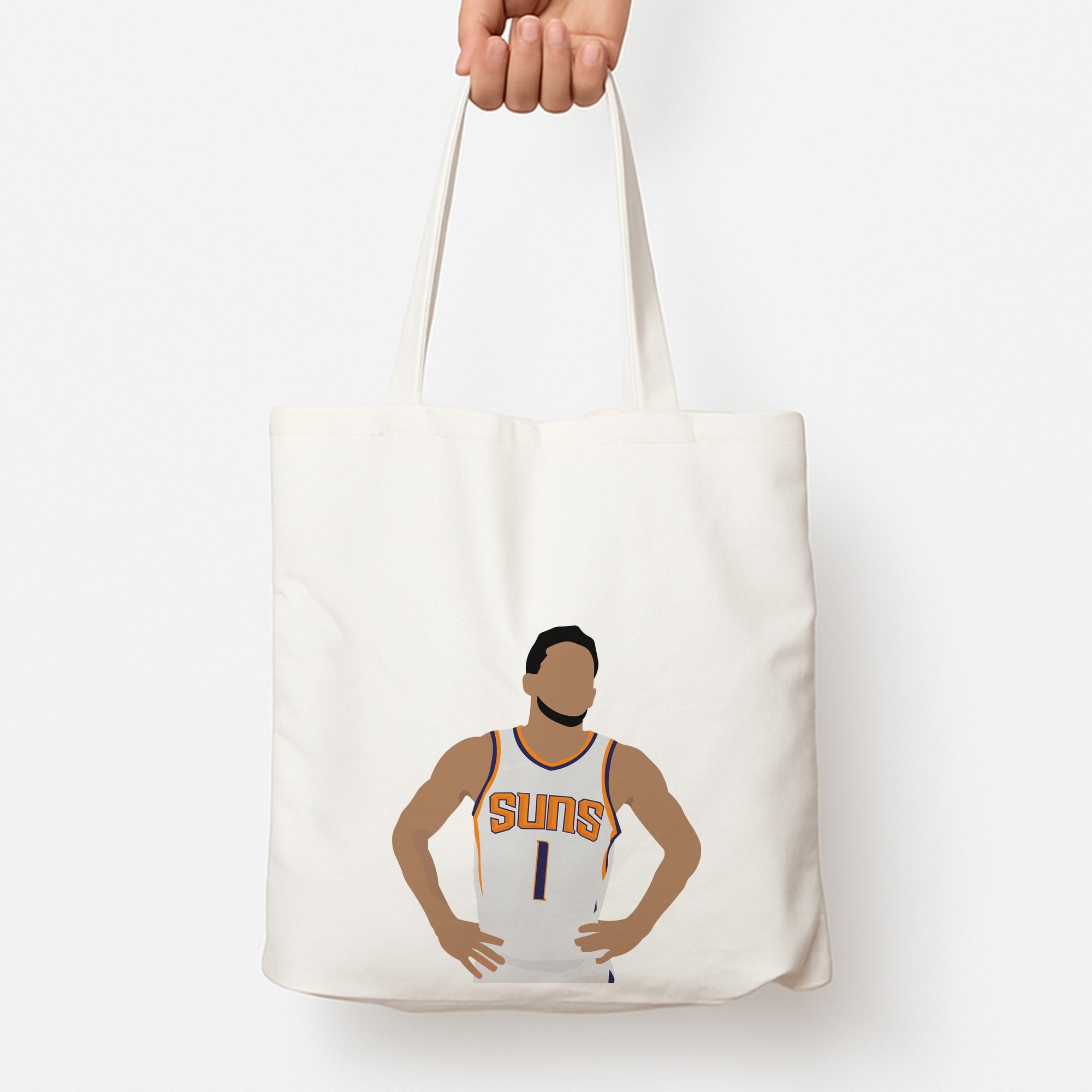 Booker - Basketball Tote Bag