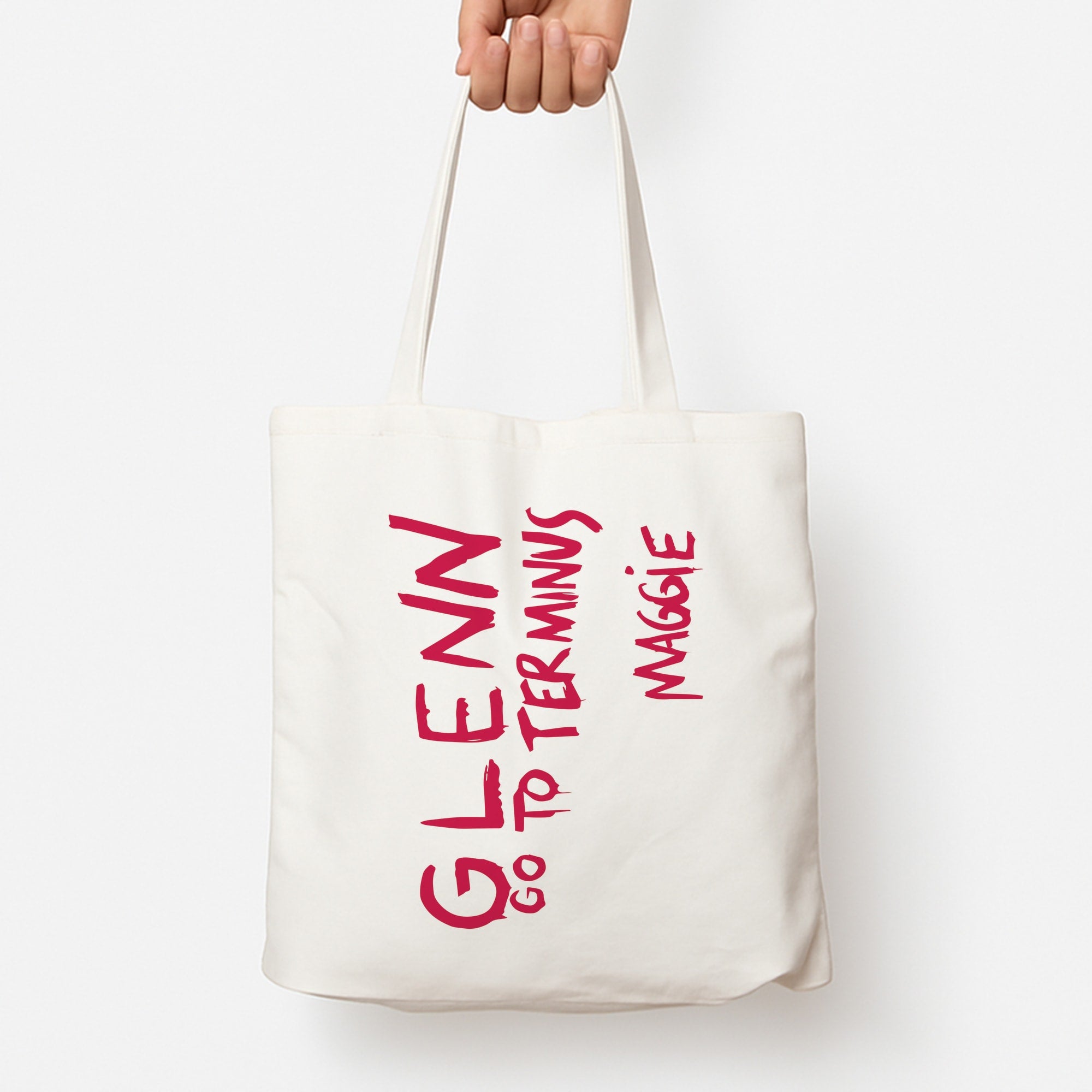 Message For Glenn - TWD Tote Bag