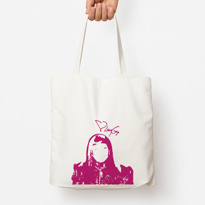 Pink Gaga Silhouette  Tote Bag