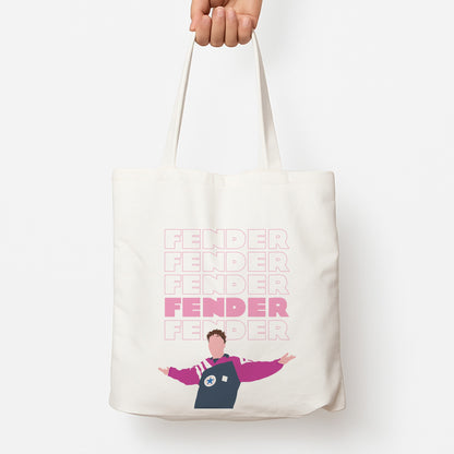 Fender Pink Sports Jersey Tote Bag