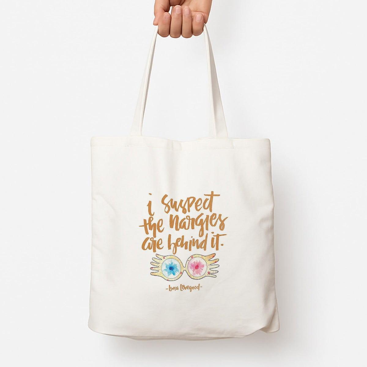 I Suspect The Nargles Are Behind It Tote Bag