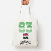 George Russel - F1 Tote Bag 1