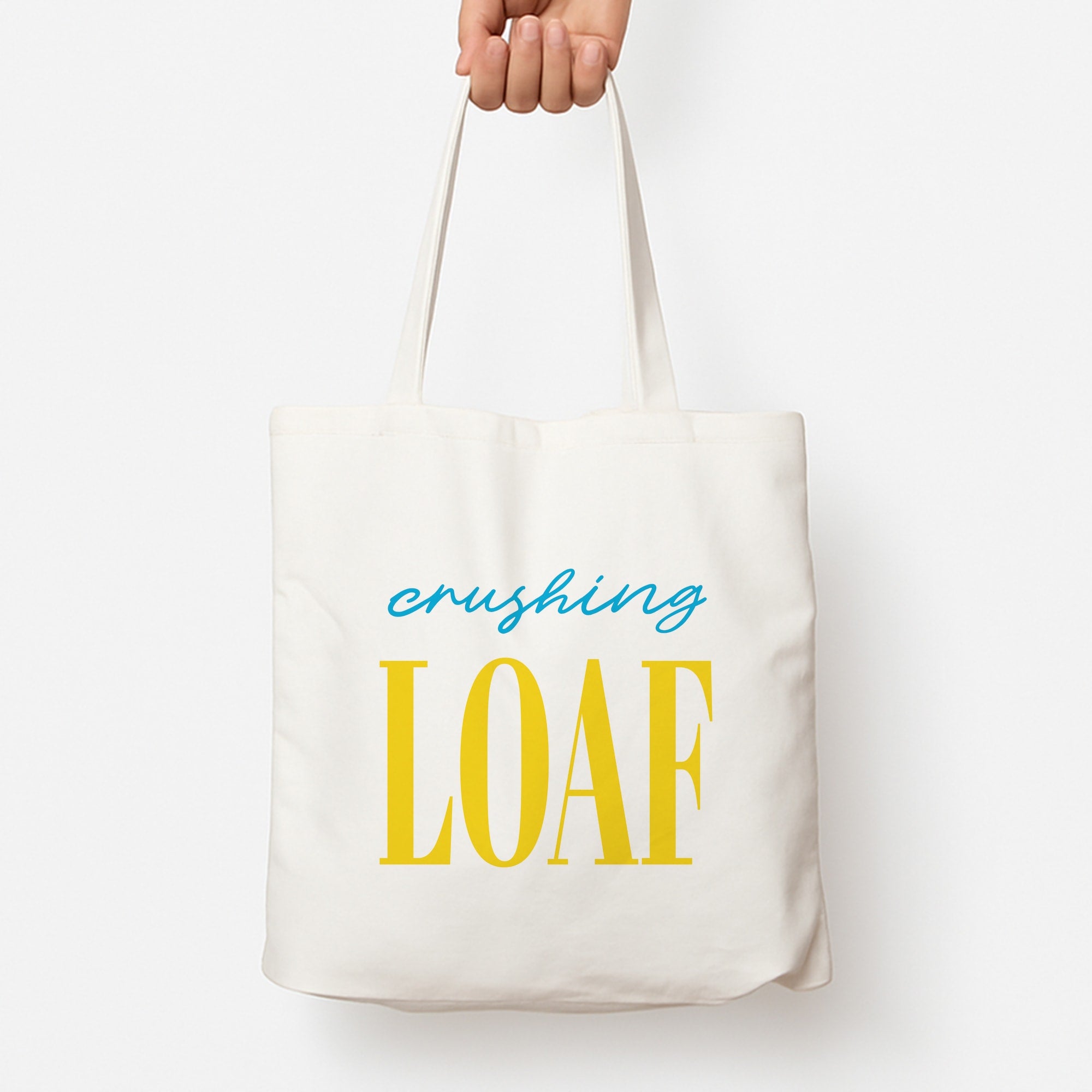 Crushing Loaf Blue Tote Bag