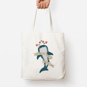 Emotional Support Shark Tote Bag 1