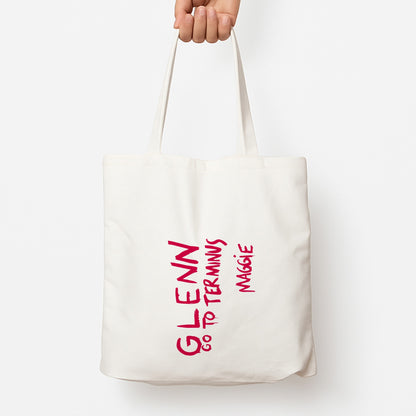 Message For Glenn - TWD Tote Bag