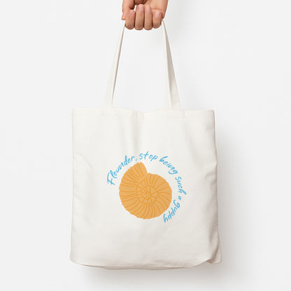Flounder - The Little Mermaid Tote Bag