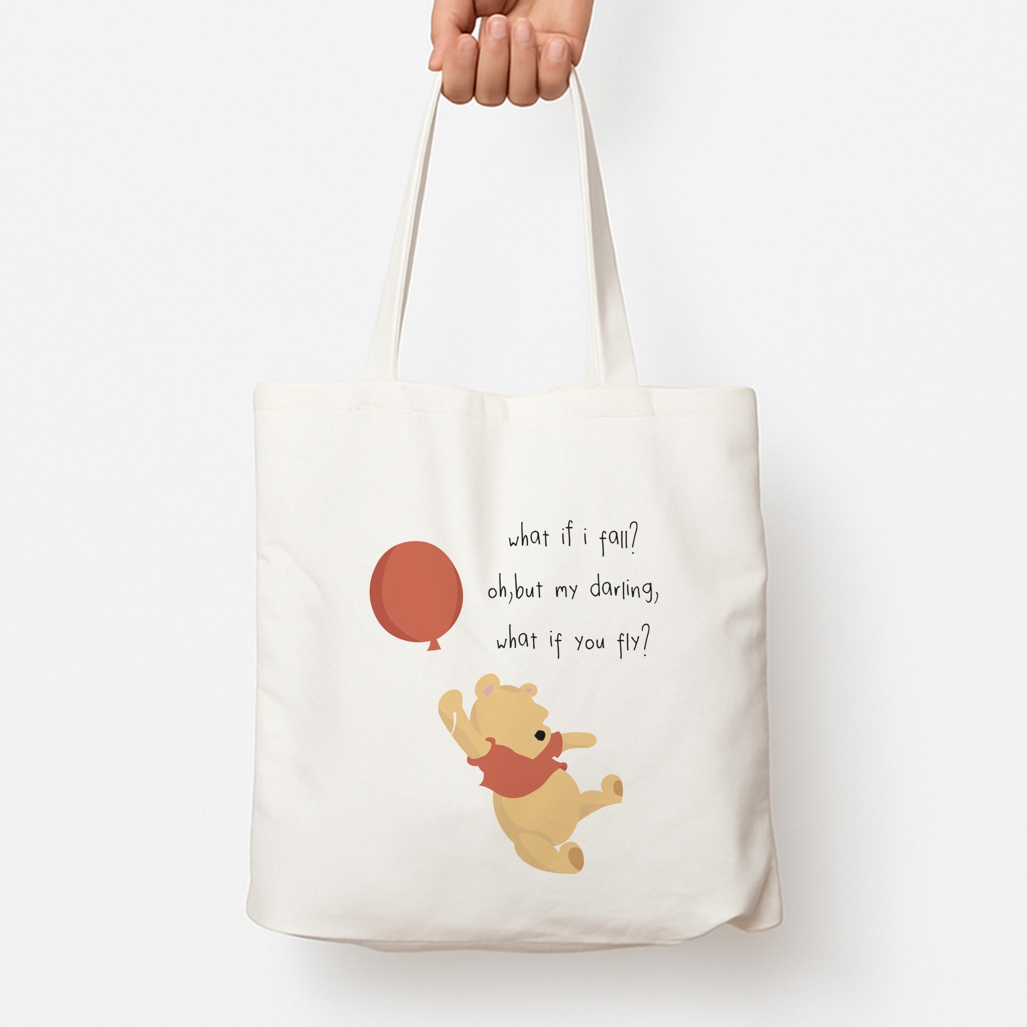 What If I Fail - Winnie Tote Bag