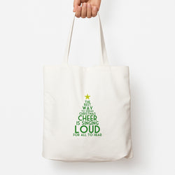 The Best Way To Spread Christmas Cheer - Elf Tote Bag