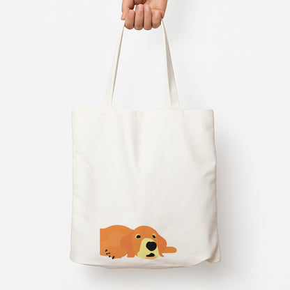 Laying and chilling - Dog Patterns Tote Bag