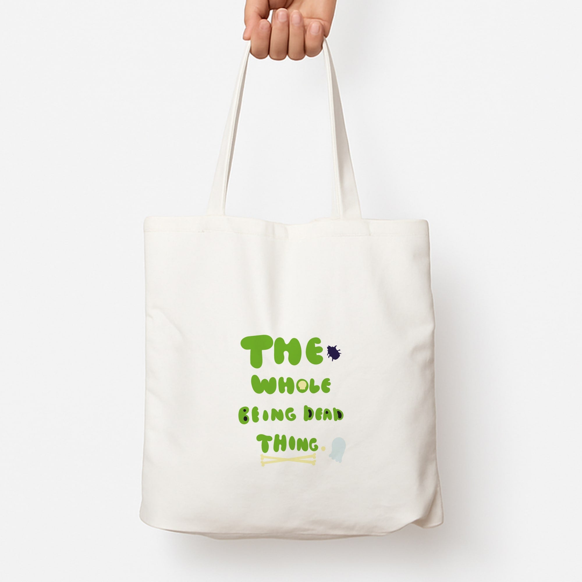 The Whole Being Dead Thing - Beetle Halloween Tote Bag