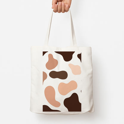 Cowprint Nude Tote Bag