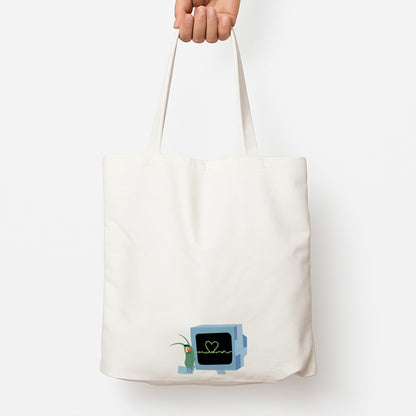 Plankton And Karen Tote Bag