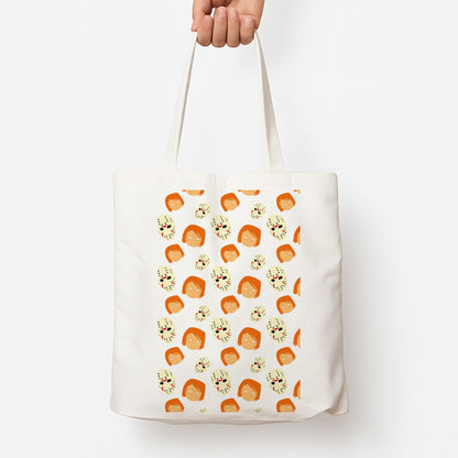 Chucky And Jason Pattern - Halloween Tote Bag