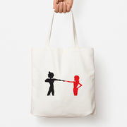 Red And Black Tote Bag 1