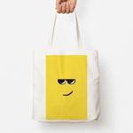 Yellow Face Shades Tote Bag