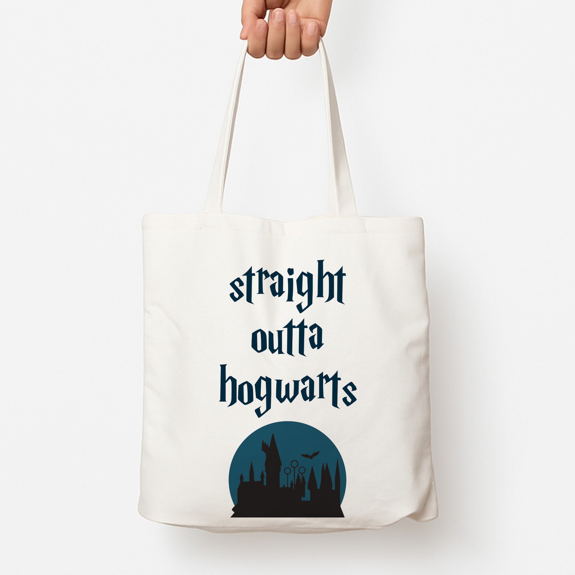 Straight Outta Hogwarts Tote Bag
