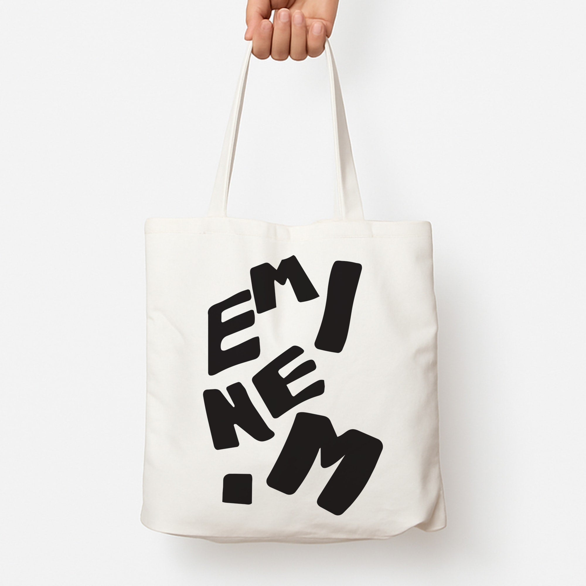 Text Tote Bag