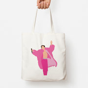 Harry Pink Coat  Tote Bag 1